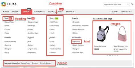 magento 2 best menu|How to Create a Custom Navigation Menu in Magento .